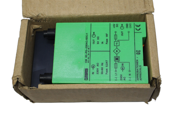 PHOENIX CONTACT CM 62-PS-230AC/ 5DC/1 POWER SUPPLY 2943657