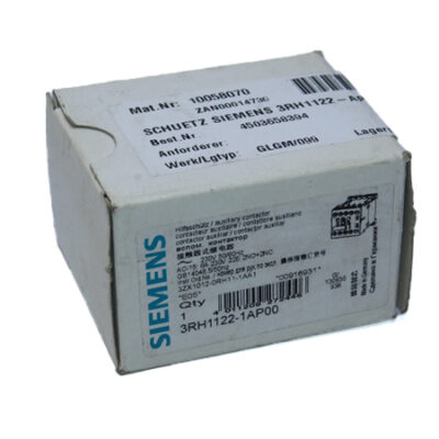 SIEMENS 3TH1122-1AP00 CONTACTOR RELAY