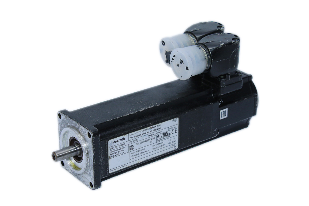 REXROTH MSK030C-0900-NN-M1-UG0-NNNN 3-PHASE PERMANENT MAGNET MOTOR