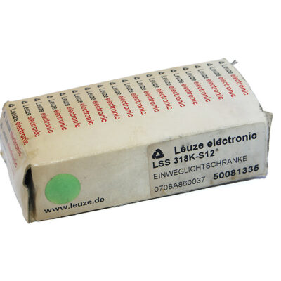 Leuze LSS 318K-S12 Throughbeam Photoelectric Sensor 50081335