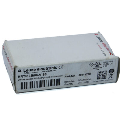 Leuze HRTR 3B/66-V-S8 Diffuse sensor with background suppression 50114769