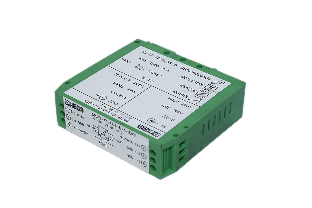 PHOENIX CONTACT MCR-C-U/I-5/4-DCI SIGNAL CONDITIONER 2786982