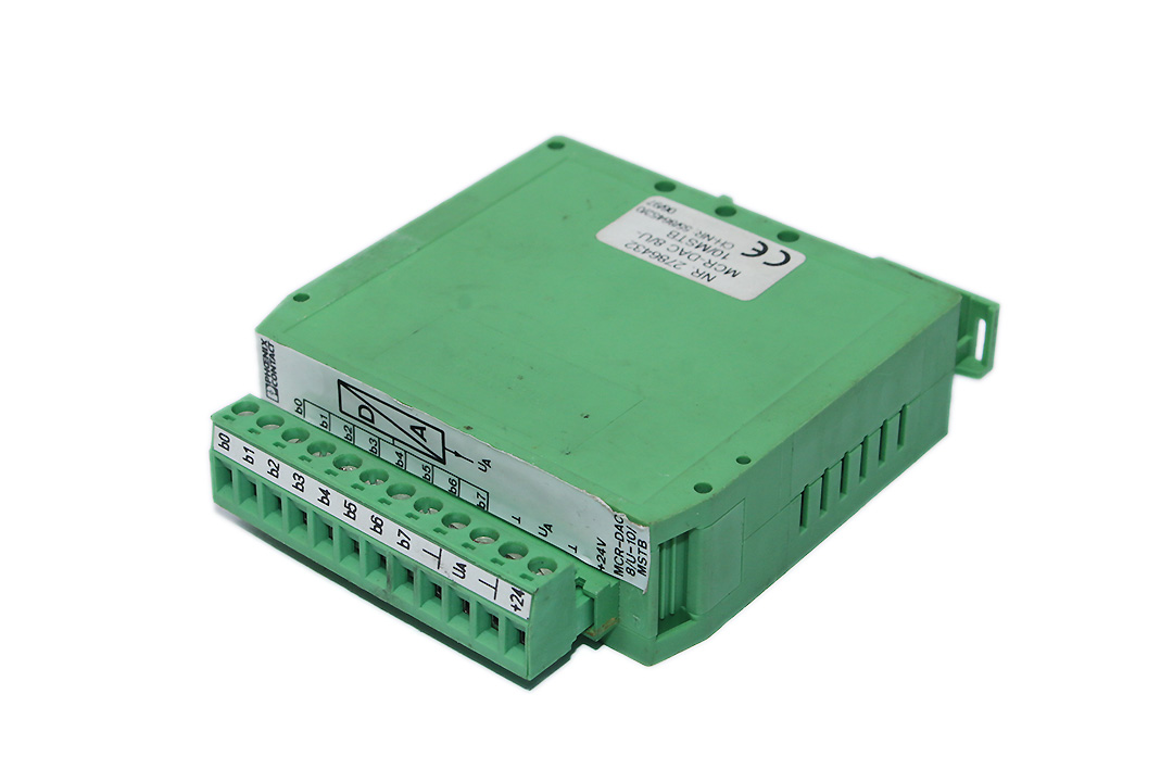 PHOENIX CONTACT MCR-DAC 8/U-10/MSTB CONVERTER 2786432
