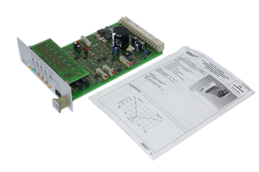 REXROTH VT3006 S36 ANALOG AMPLIFIER CARD VT3006