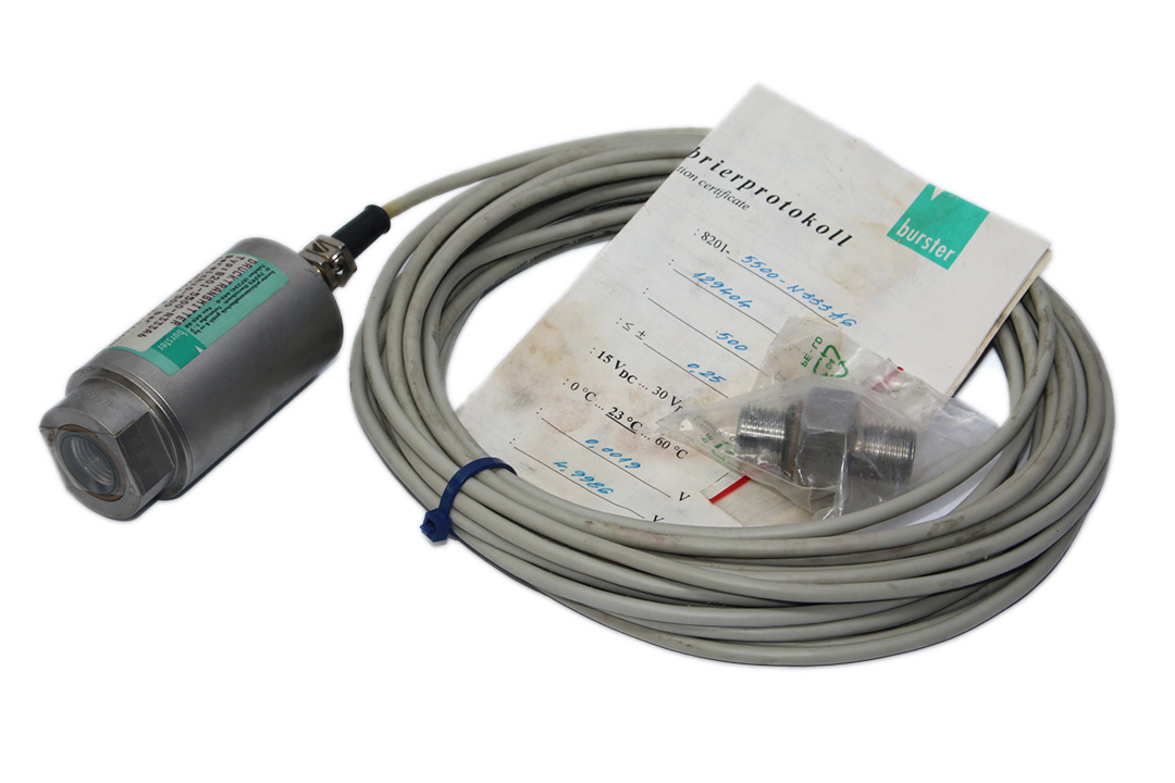 BURSTER 8201-5500-N333A6 HIGH PRECISION PRESSURE TRANSDUCER 0…500 bar