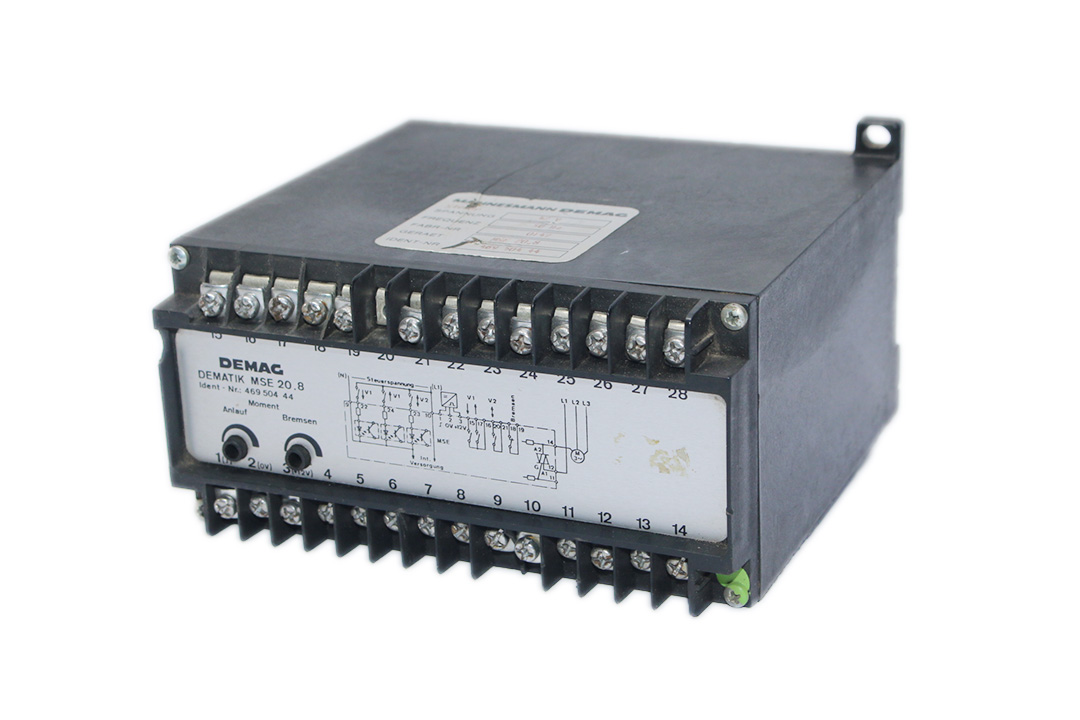 DEMAG MSE 20.8 MOTOR CONTROL MODULE 46950444 42V