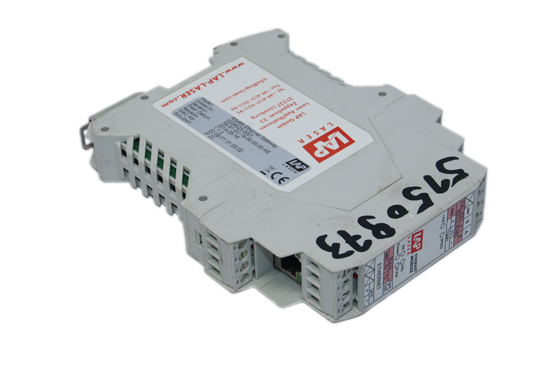 LAP LASER RS485 ETHERNET GATEWAY 0008523-0001