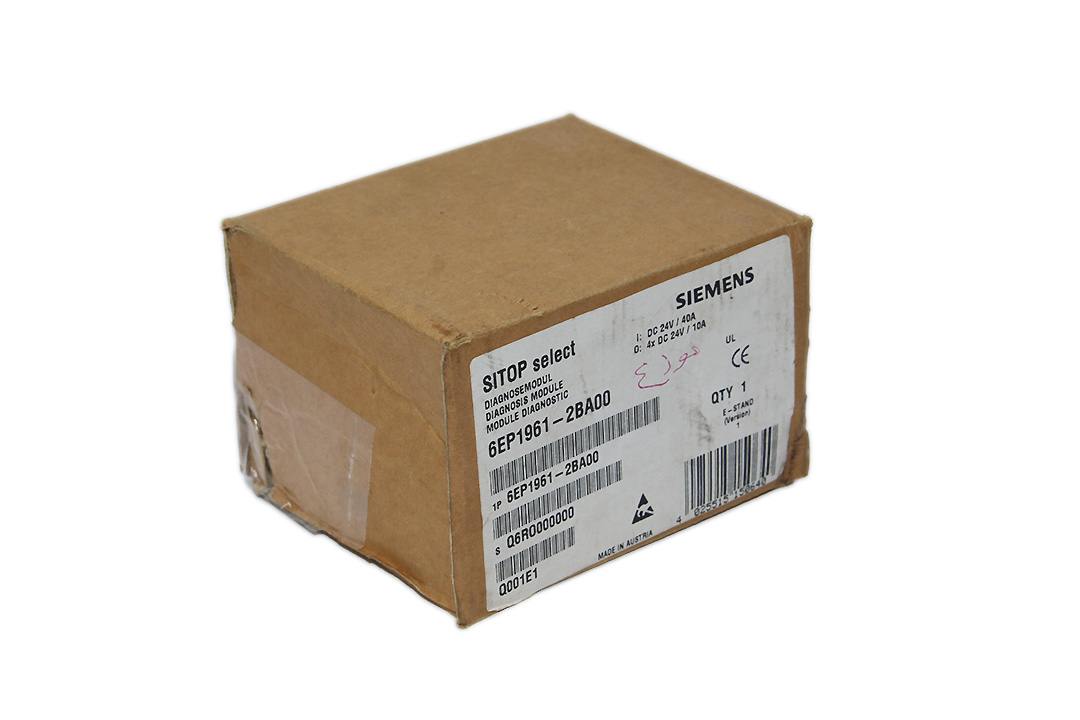 SIEMENS 6EP1 961-2BA00 SELECT DIAGNOSTICS MODULE 4-CHANNEL