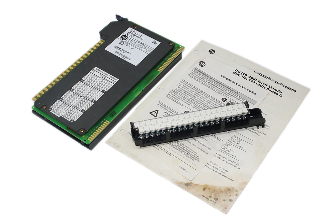 ALLEN BRADLEY 1771IBN C DC INPUT MODULE