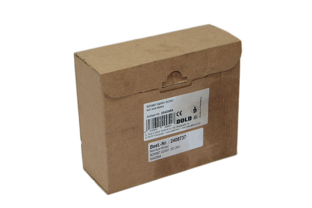 DOLD BD5987.02/001 24VDC Emergency stop module 0040954