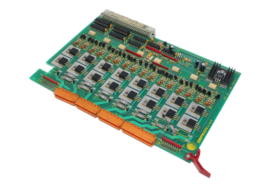 GEFRAN U16-186 DCS OUTPUT CONTROL BOARD 600900100