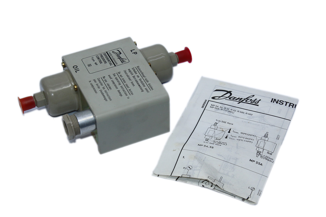 DANFOSS MP55 DIFFERENTIAL PRESSURE SWITCH 060B017266