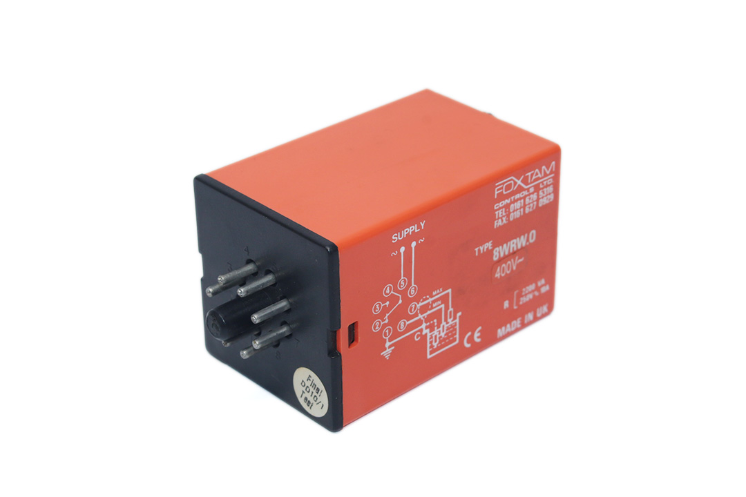 FOXTAM 8WRW.O CONDUCTIVE PROBE LEVEL CONTROL RELAY