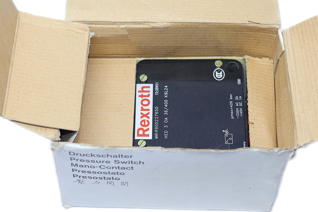 REXROTH R900227650 PRESSURE SWITCH HED 3 OA 36/400 K6L24