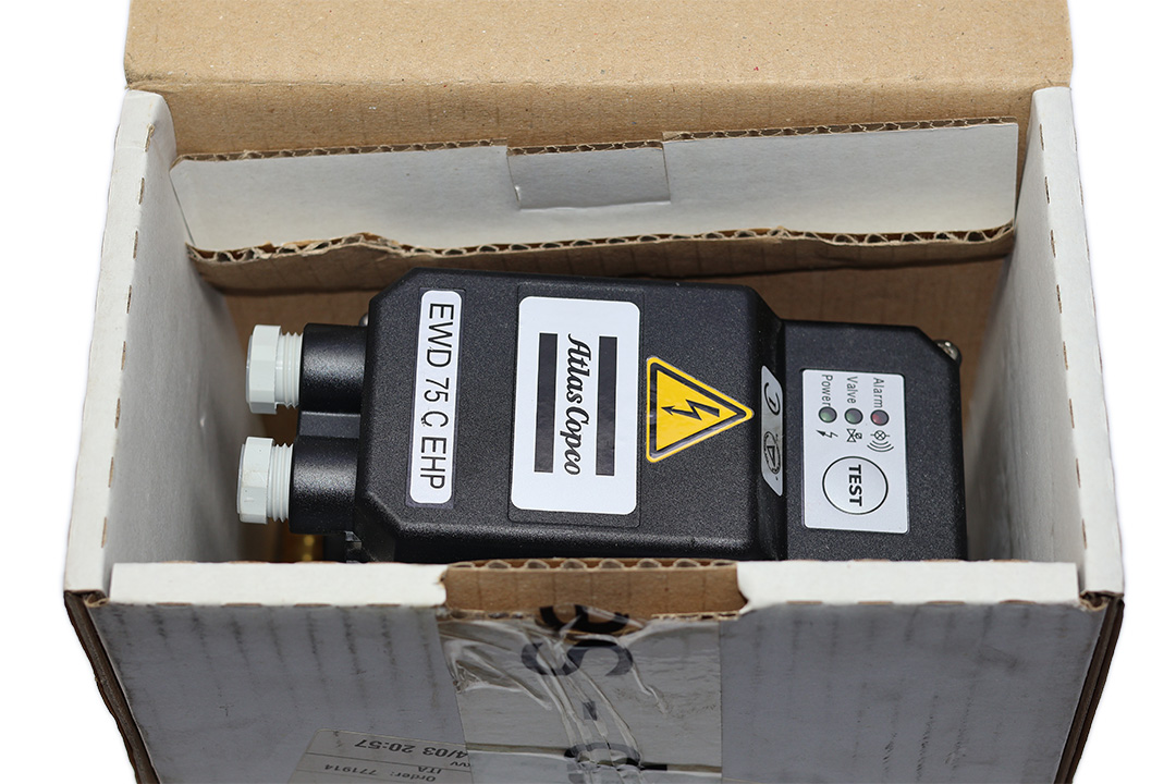 ATLAS COPCO EWD 75 C EHP ELECTRONIC DRAIN VALVE 8102041848