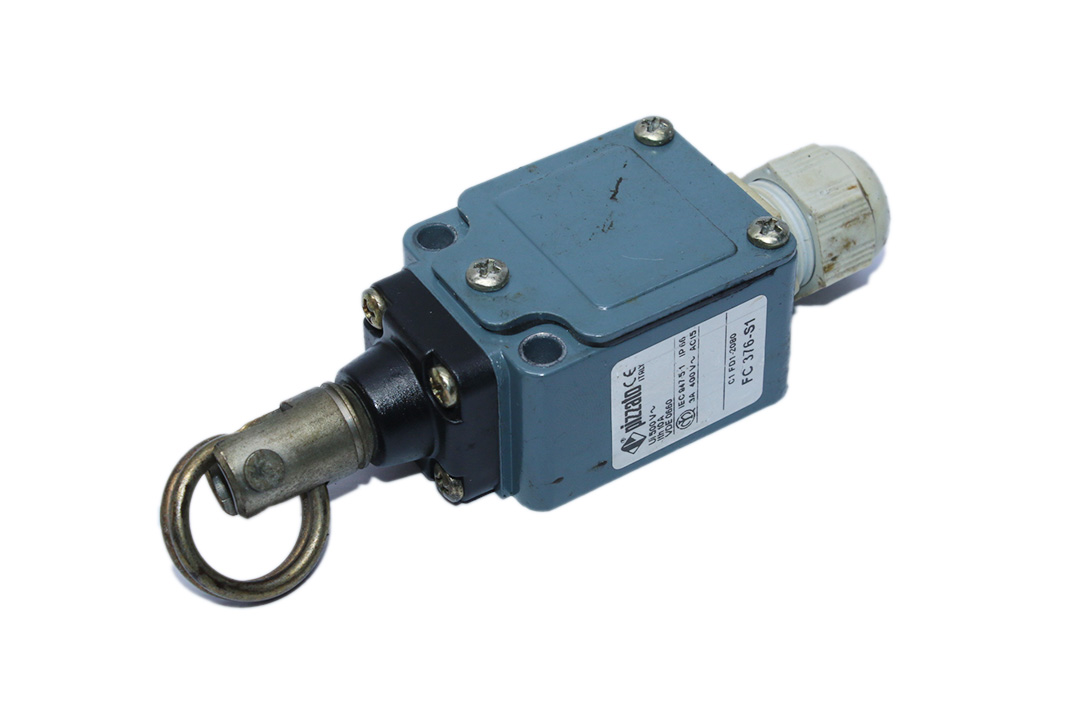 PIZZATO FC 376-S1 Position switch for rope actuation
