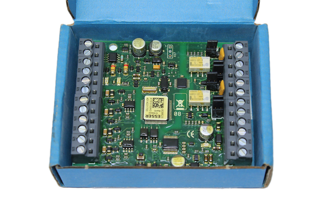 ESSER 808623 ALARM TRANSPONDER 4 IN/2 OUT