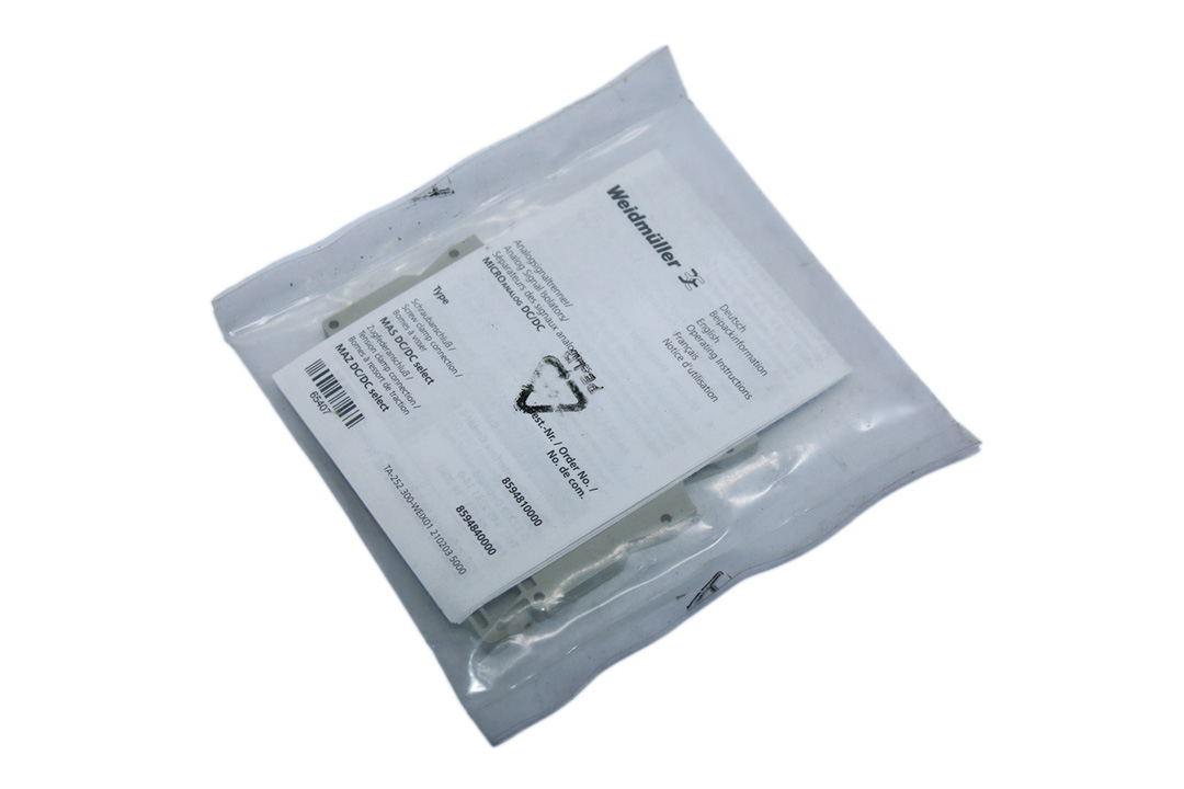 WEIDMULLER 8594810000 CONVERTER/INSULATOR MAS DC/DC SELECT