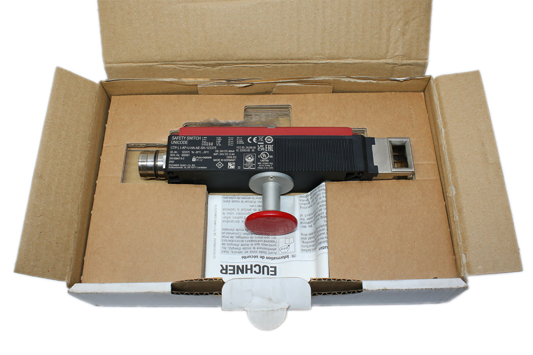 EUCHNER CTP-L1-AP-U-HA-AE-SH-123375 TRANSPONDER-CODED SAFETY SWITCH 123375