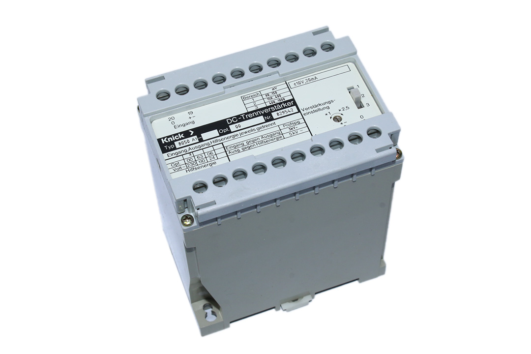 KNICK 8050 A1 DC ISOLATION AMPLIFIER 829542