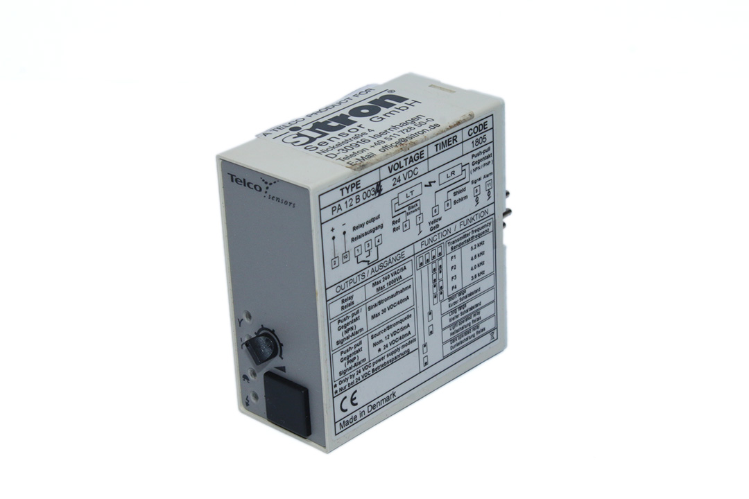 TELCO PA 12 B 003/4 PHOTOELECTRIC AMPLIFIER 24 VDC
