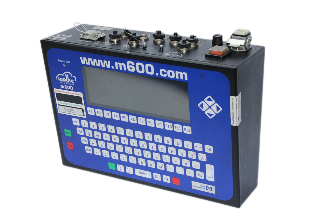 WOLKE M600 VIDEOJET PRINT CONTROLLER 230VAC/100W V:3.08