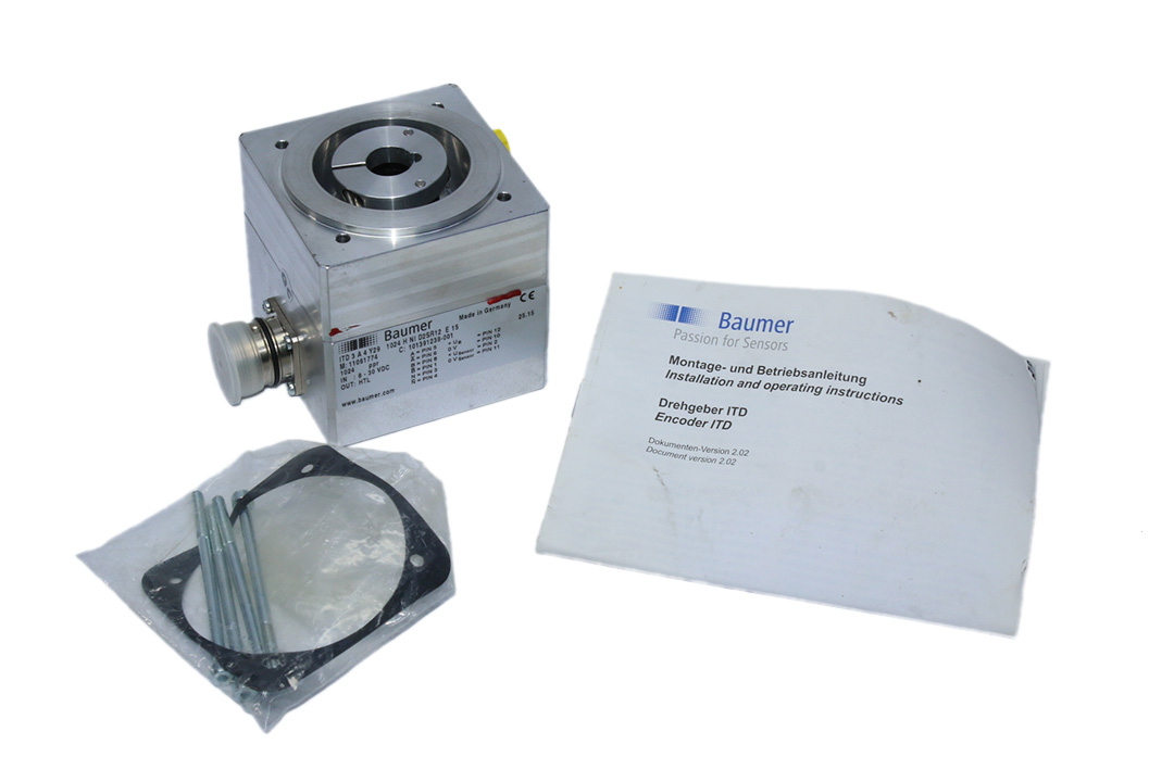 BAUMER ITD 3 A 4 Y29 1024 H NI D2SR12 E 15 INCREMENTAL ENCODER 11061774
