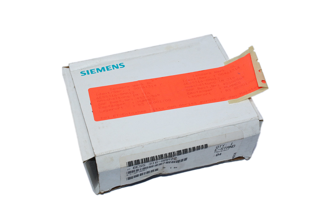 SIEMENS 6ES5 316-8MA12 INTERFACE MODULE