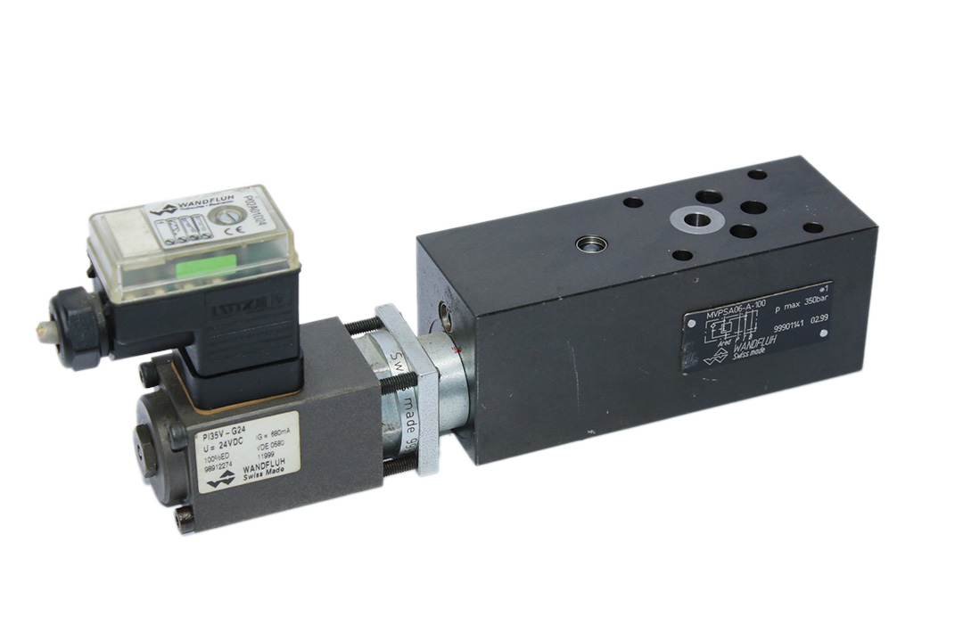 WANDFLUH MVPSA06-A-100 PROPORTIONAL PRESSURE REDUCING VALVE