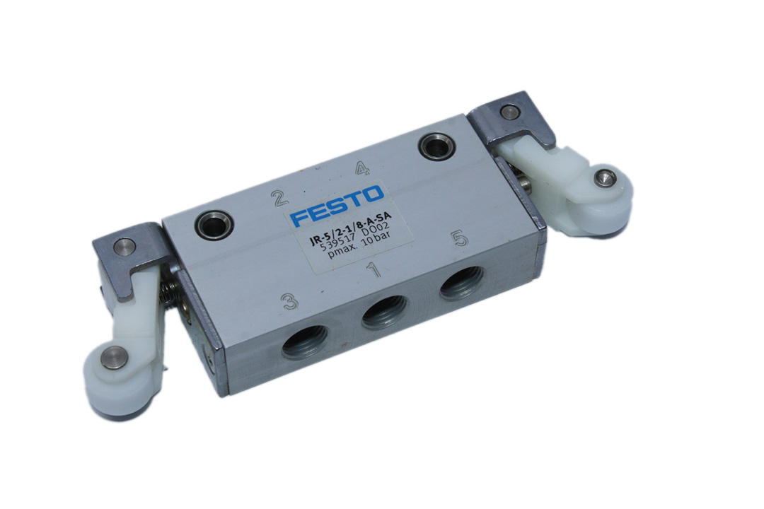 FESTO JR-5/2-1/8-A-SA ROLLER LEVER VALVE 539517