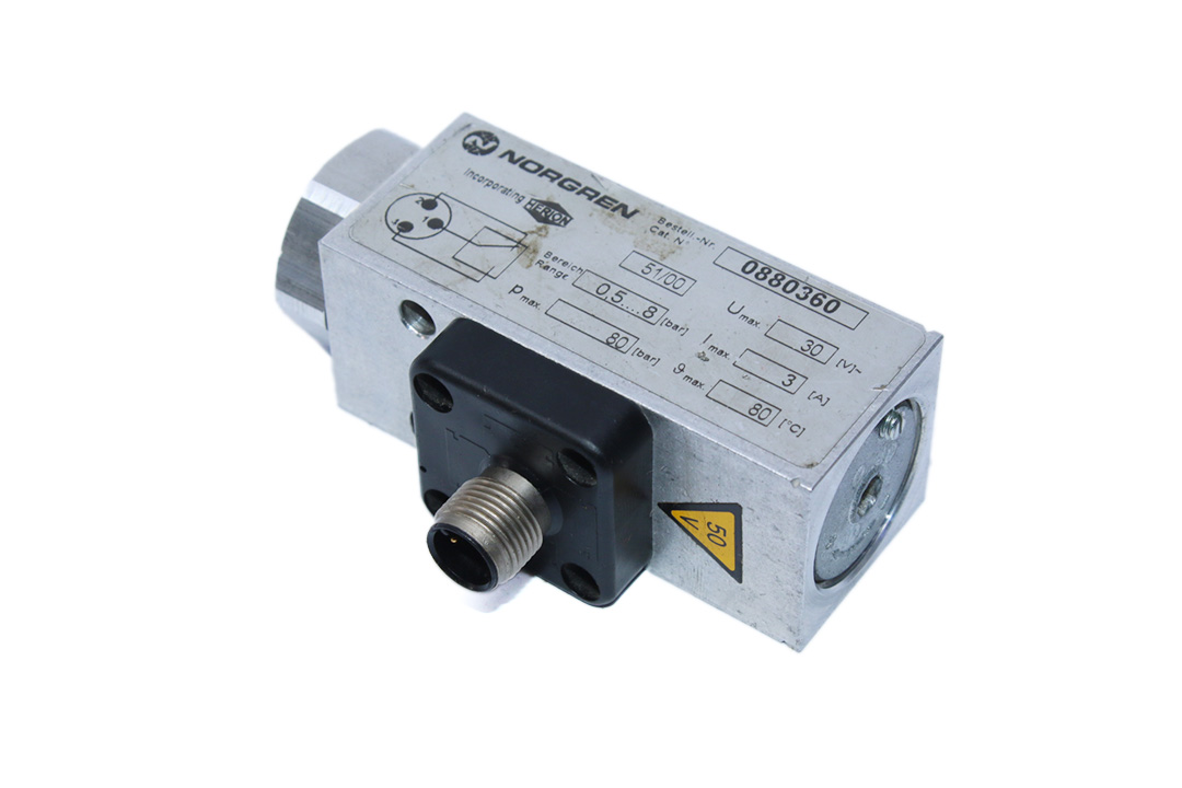 NORGREN 0880360 PRESSURE SWITCH 0.5…8 bar