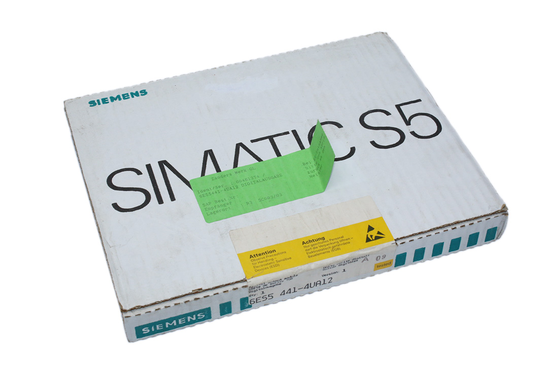 SIEMENS 6ES5 441-4UA12 DIGITAL OUTPUT MODULE