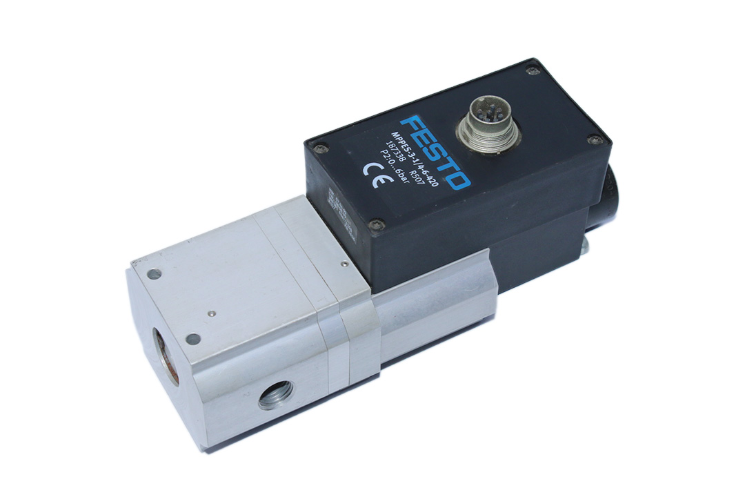 FESTO MPPES-3-1/4-6-420 PROPORTIONAL PRESSURE REGULATOR 187338