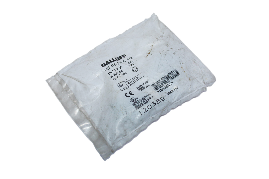 BALLUFF BES02JA INDUCTIVE SENSOR BES 516-326-S4-W