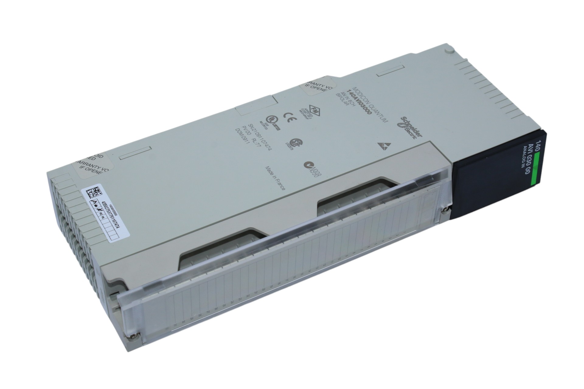 SCHNEIDER 140AVI03000 ANALOG INPUT MODULE