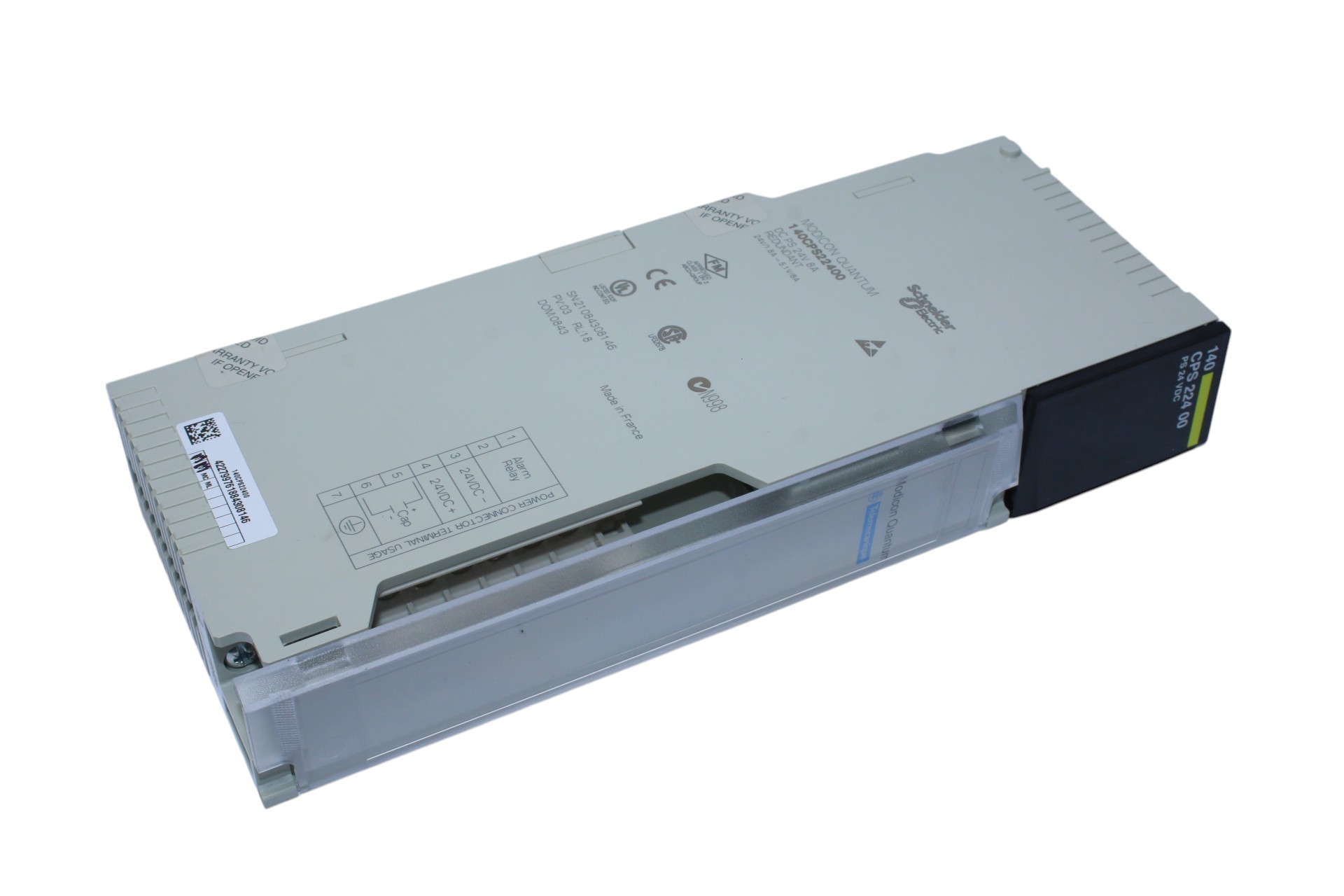 SCHNEIDER 140CPS22400 POWER SUPPLY MODULE 24 V