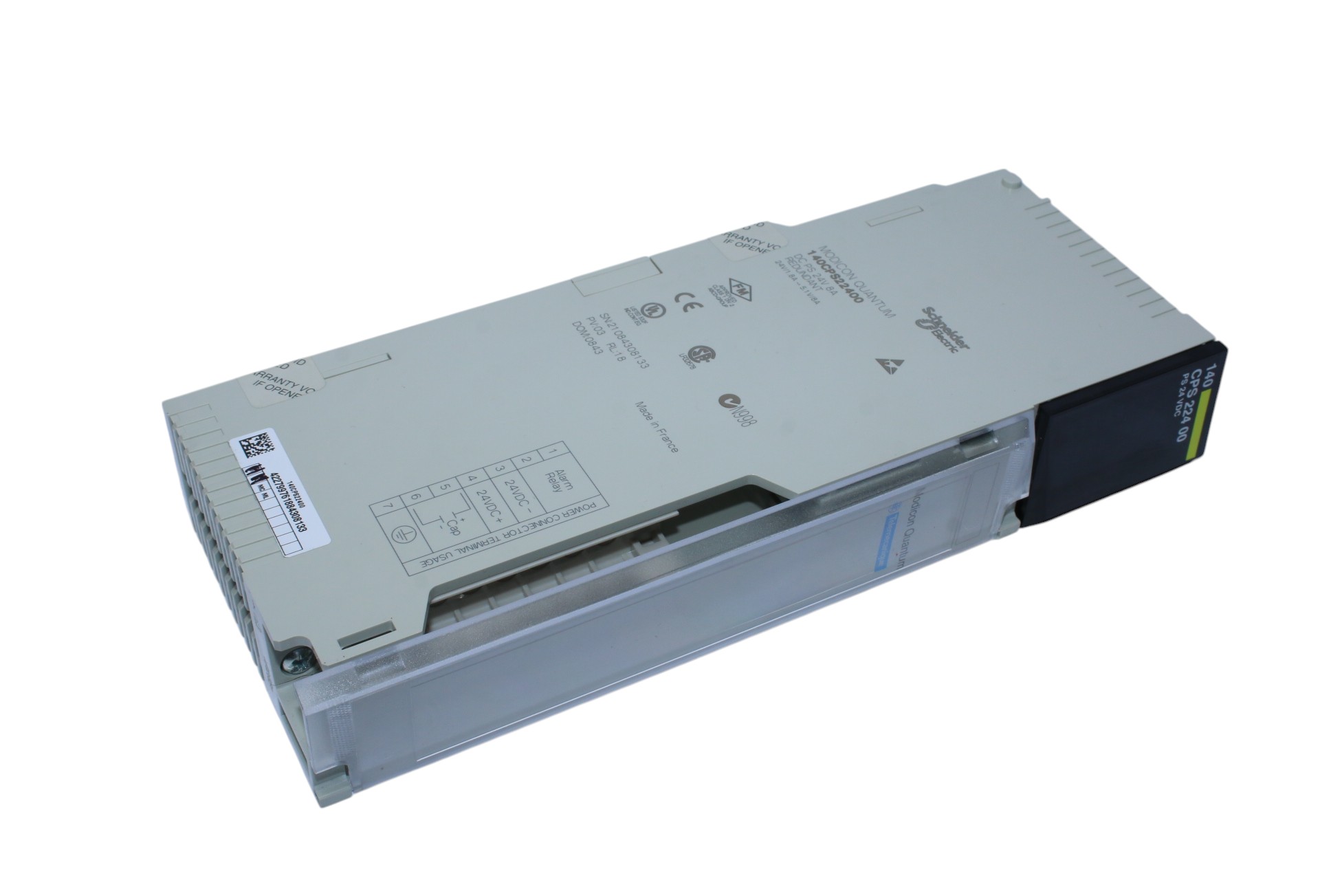 SCHNEIDER 140CPS22400 POWER SUPPLY MODULE 24 V
