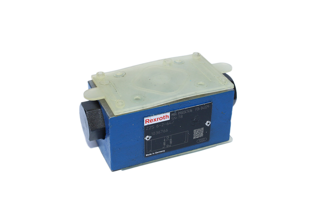 REXROTH R900347496 CHECK VALVE SANDWICH PLATE Z2S6-2-64/