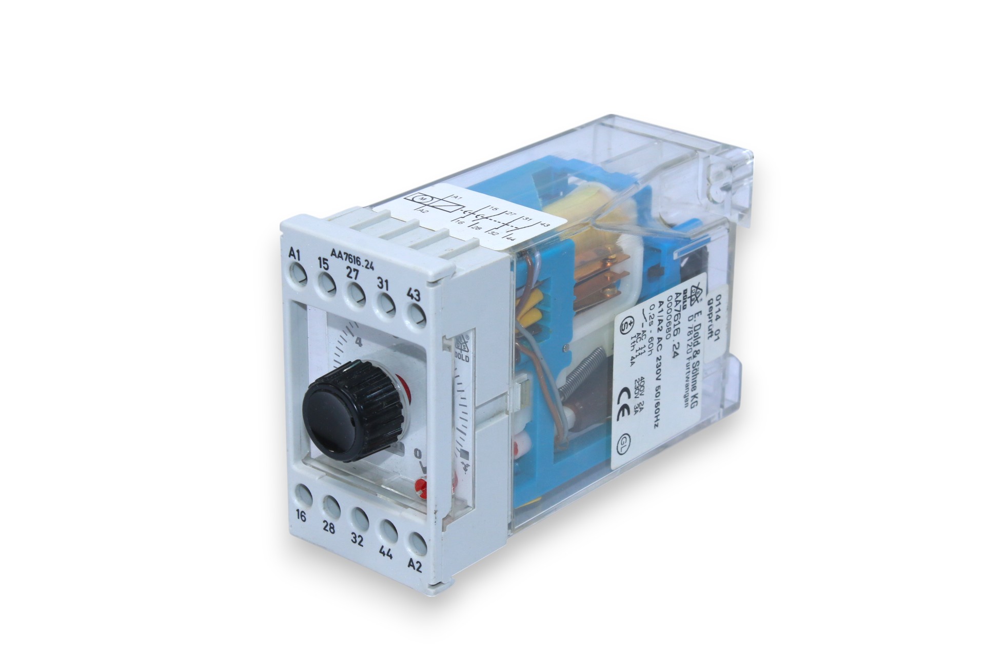 DOLD AA7616.24 TIMER RELAY 0.2-60 h