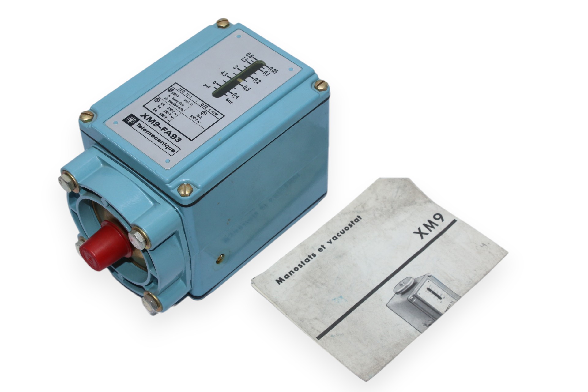 TELEMECANIQUE XM9-FA93 PRESSURE SWITCH