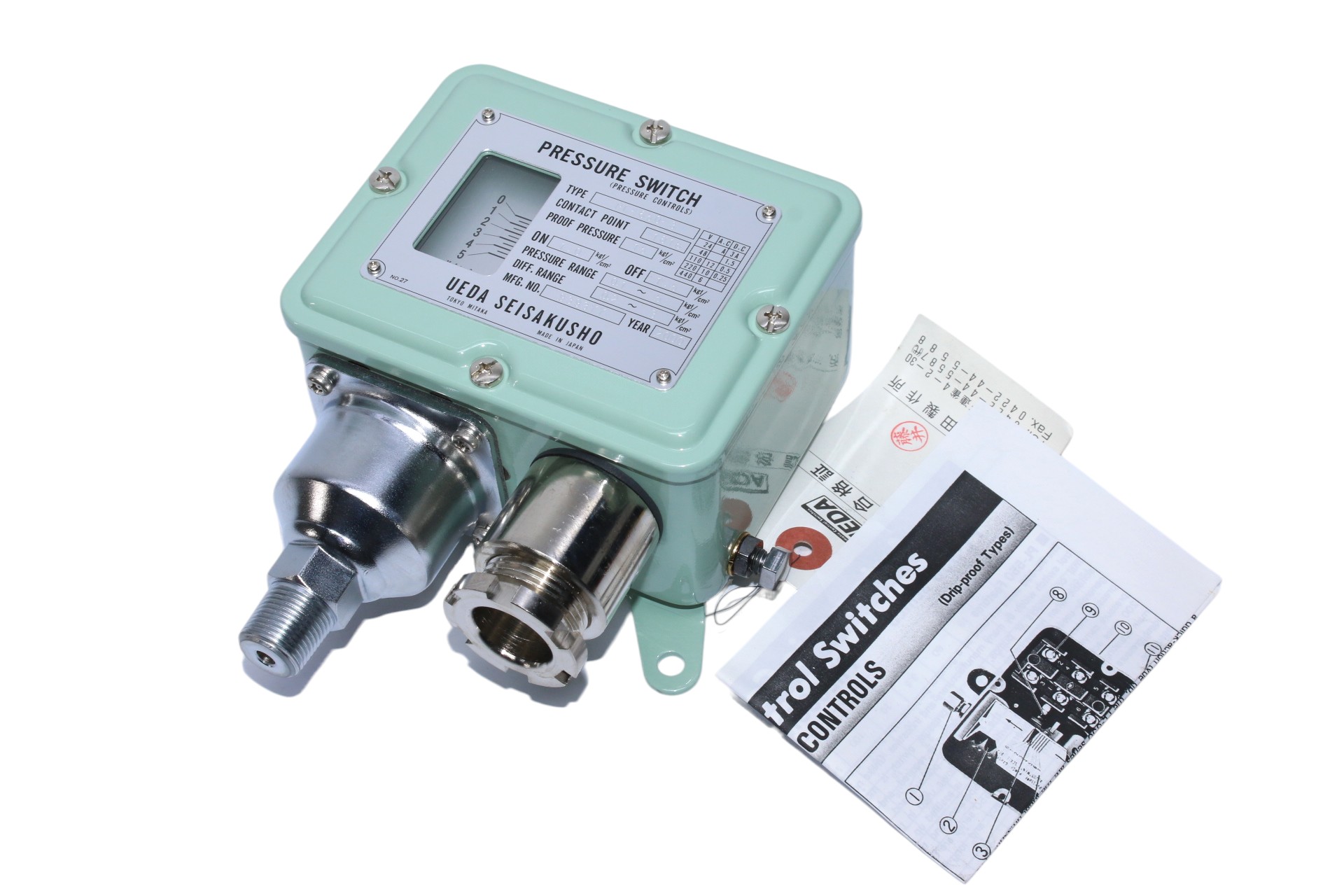 UEDA SEISAKUSHO PL-650-3 PRESSURE SWITCH