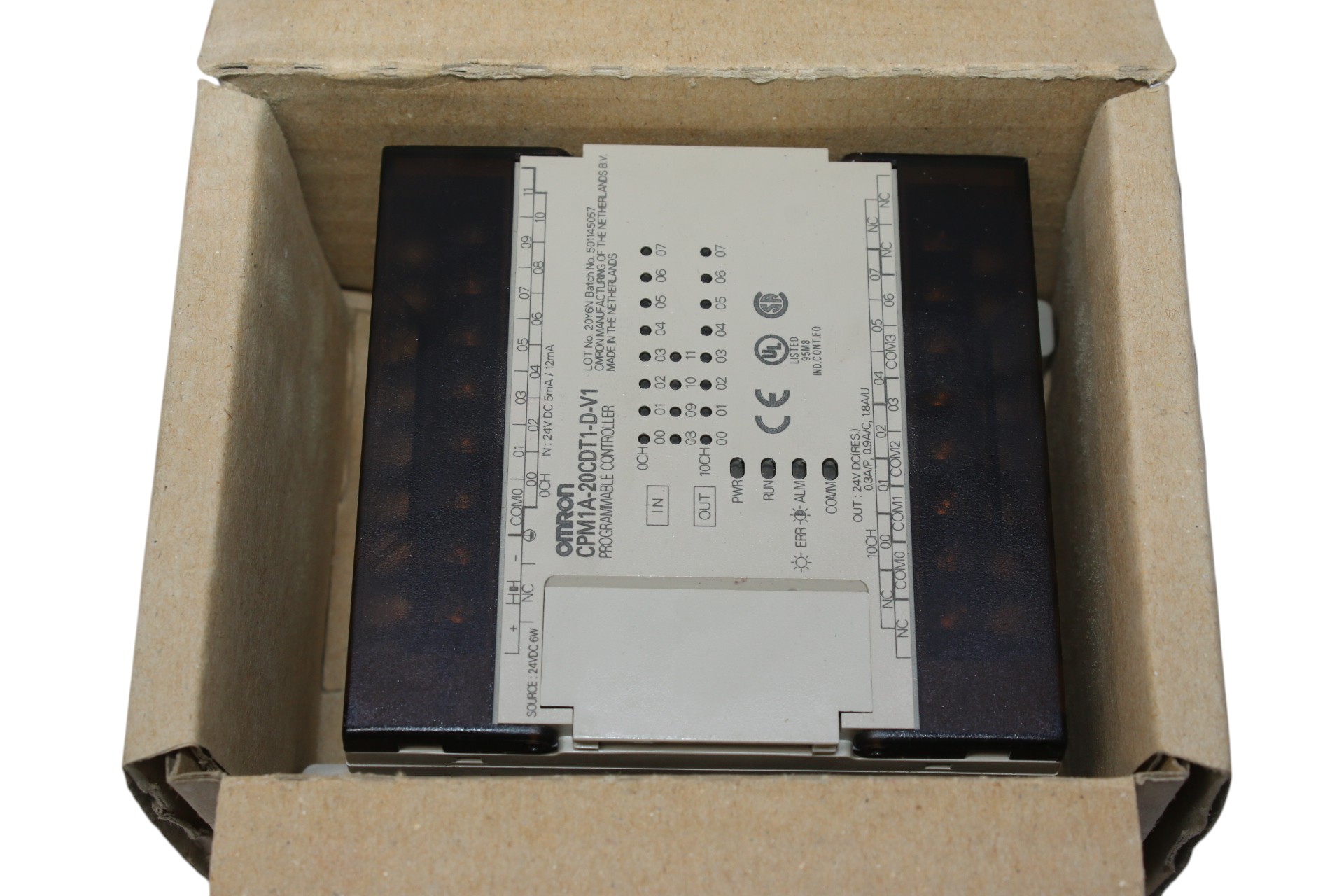 OMRON CPM1A-20CDT1-D-V1 PROGRAMMABLE CONTROLLER