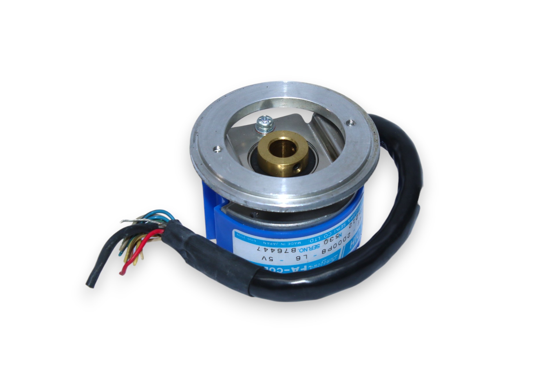 TAMAGAWA 48-2000P8-L6-5V HOLLOW SHAFT INCREMENTAL ENCODER TS5212N530