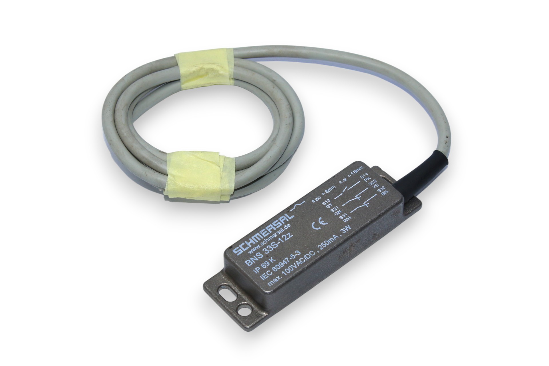 SCHMERSAL BNS 33S-12Z SAFETY SENSOR 101184324