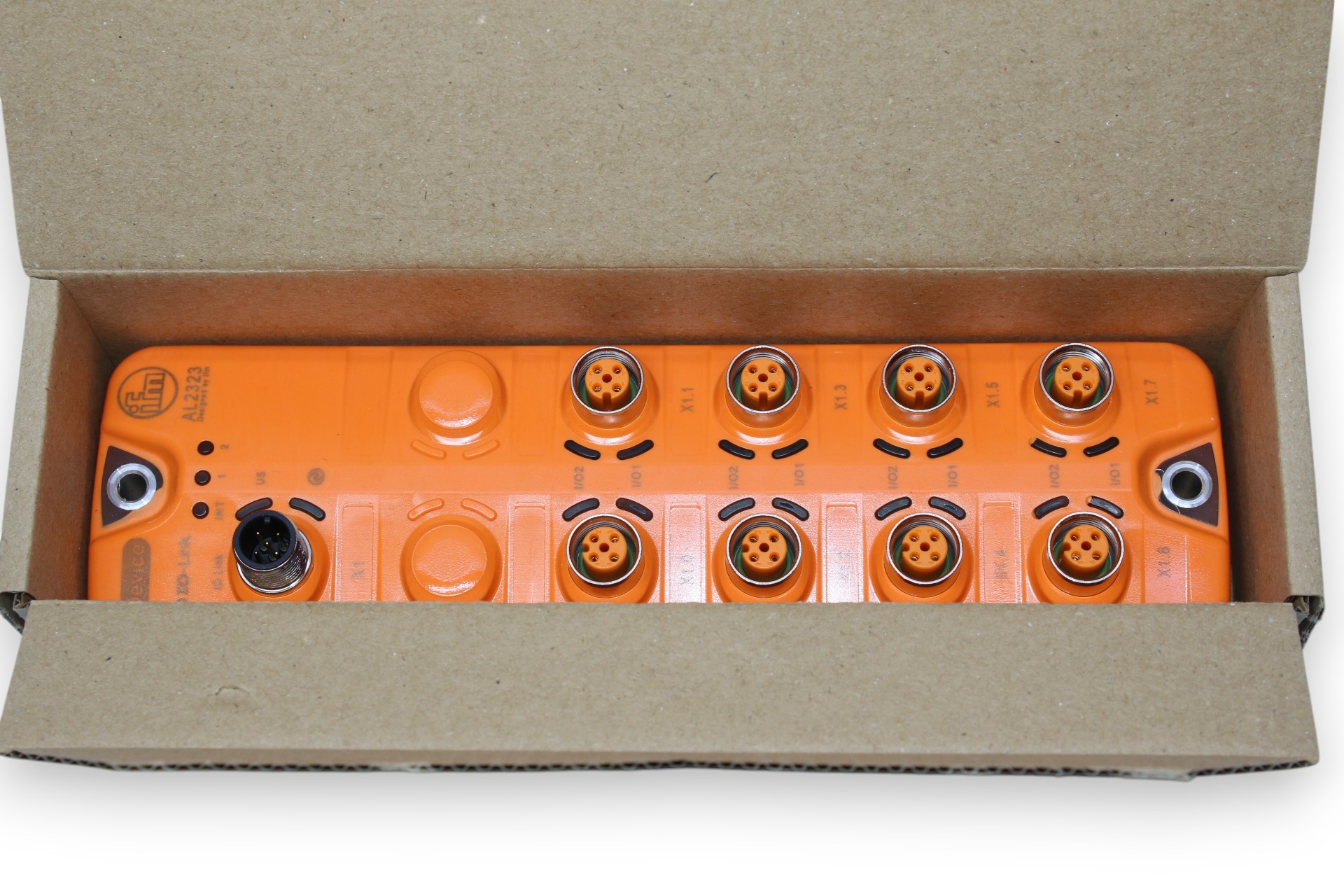 IFM AL2323 IO-LINK INPUT/OUTPUT MODULE IOL MOD SL 8XDX/DX B M12 IP67