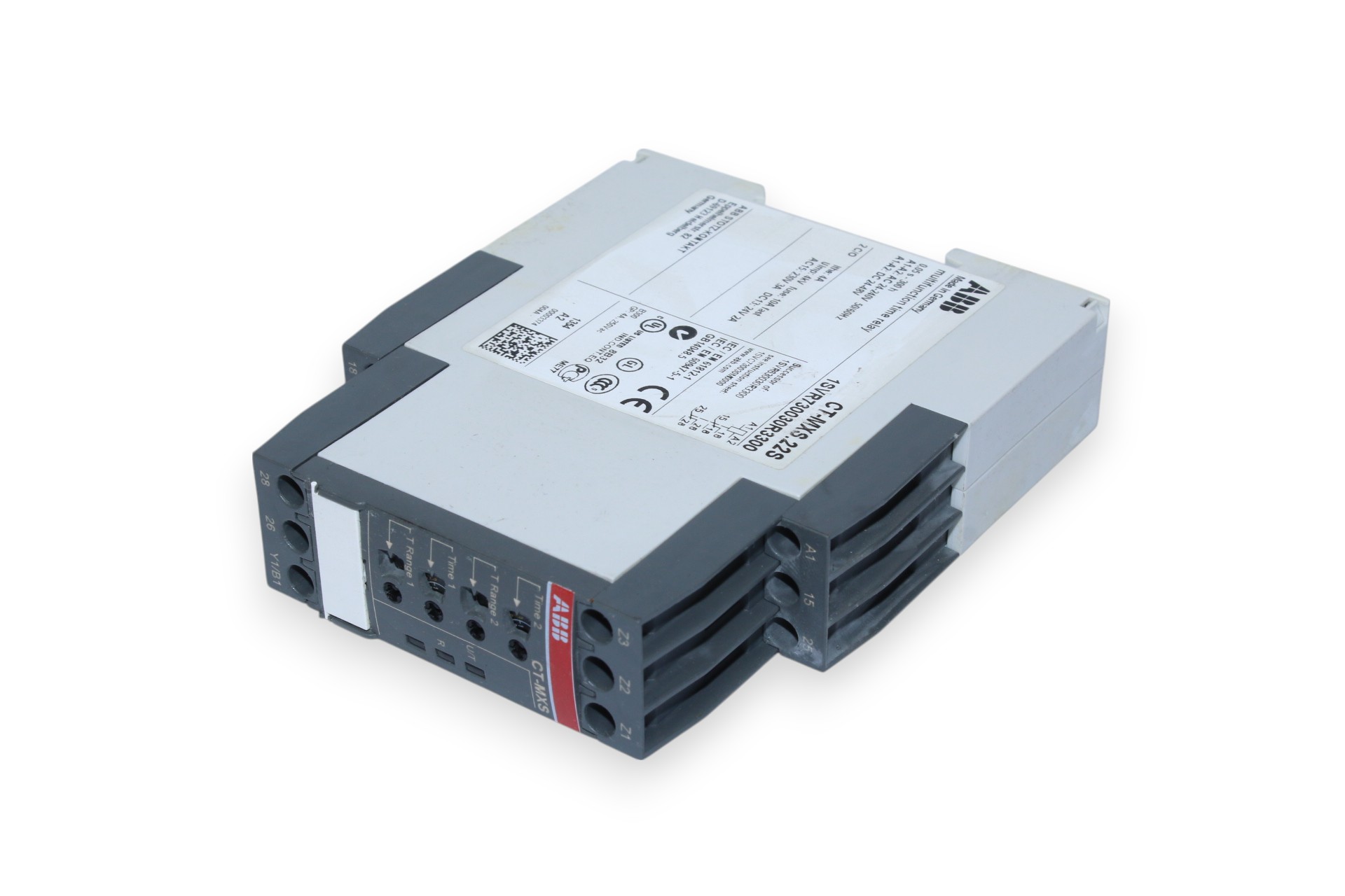 ABB CT-MXS.22S TIMER RELAY 1SVR730030R3300
