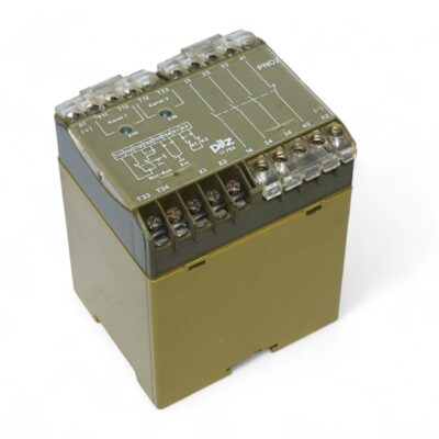 PILZ PNOZ 24VDC 3S 1O SAFETY RELAY 474695