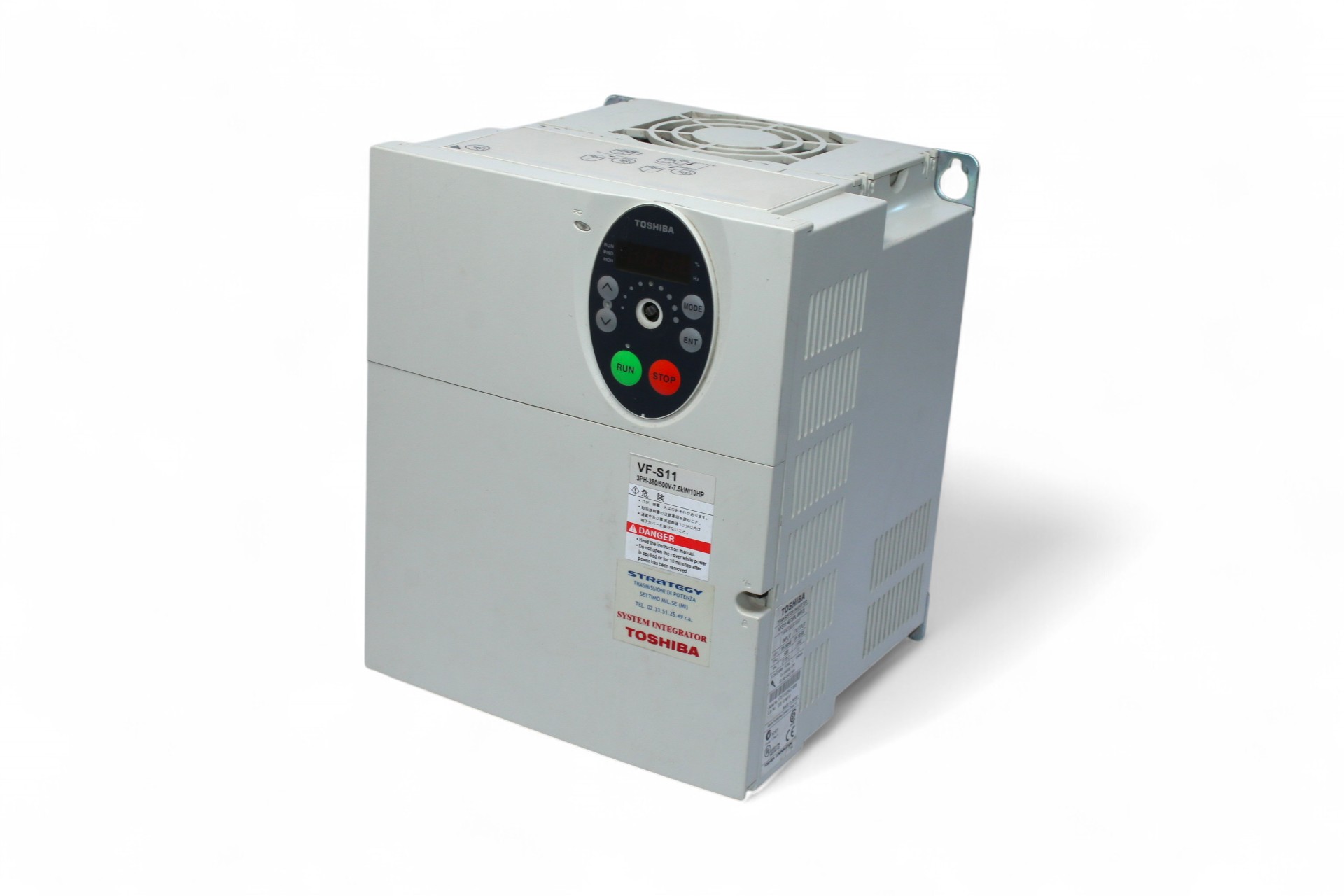 TOSHIBA VFS11-4075PL-WP TRANSISTOR INVERTER (7.5 KW)