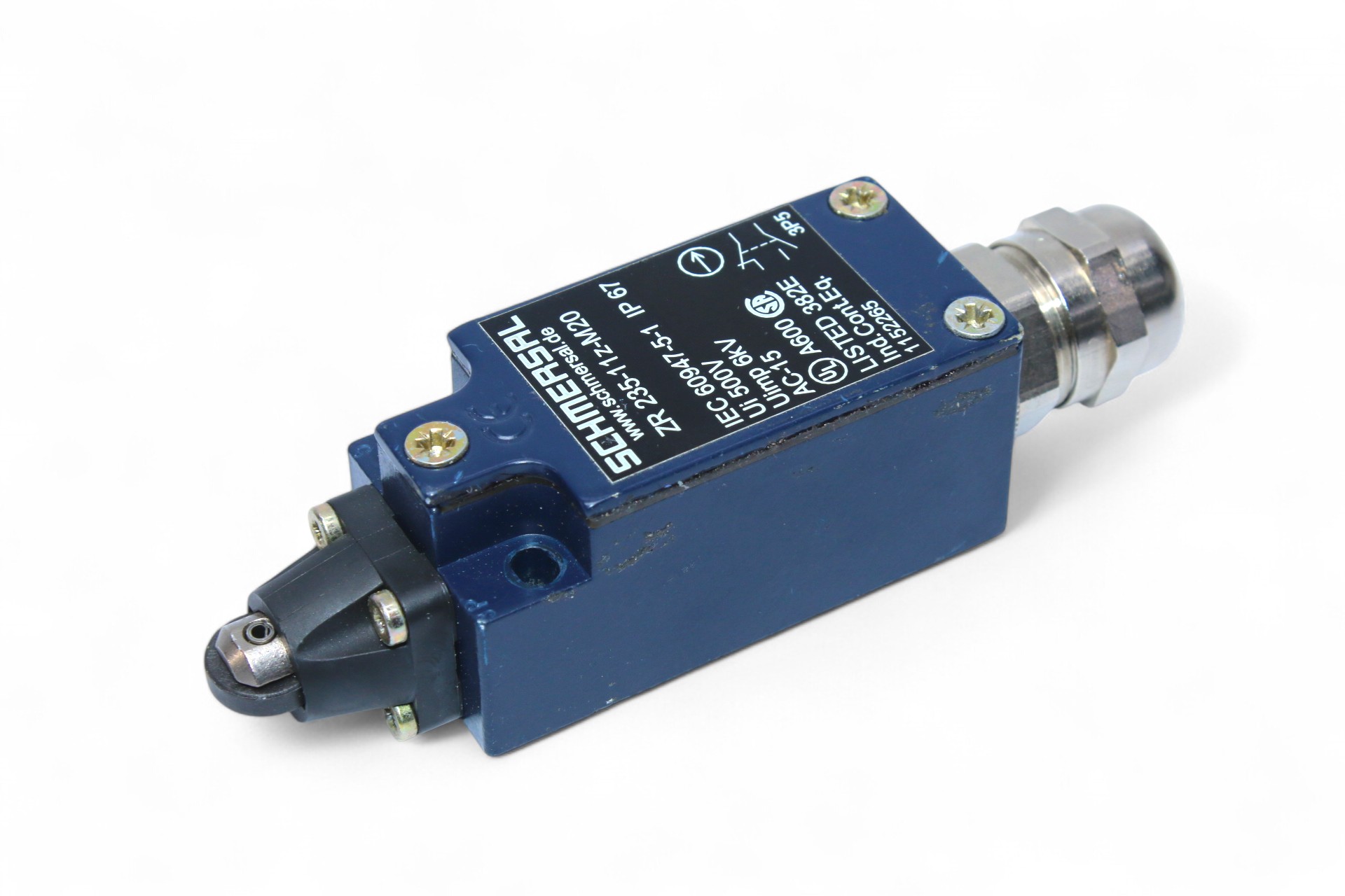 SCHMERSAL ZR 235-11Z-M20 LIMIT SWITCH 1152265