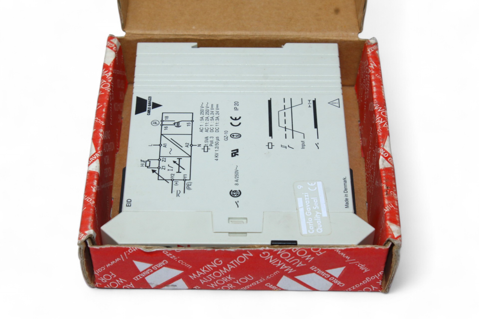 CARLO GAVAZZI EID C 230 5A CURRENT MONITORING RELAY